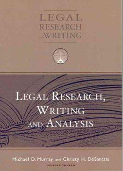 Legal Research, Writing And Analysislegal 