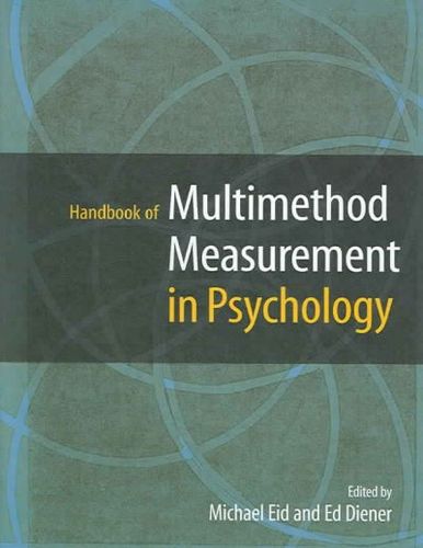 Handbook of Multimethod Measurement in Psychologyhandbook 