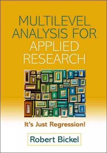 Multilevel Analysis for Applied Researchmultilevel 