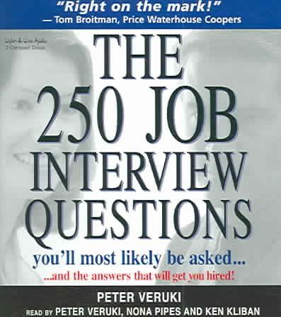 The 250 Job Interview Questions You'll Most Likely Be Asked...job 