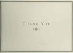 Black And Cream Thank You Notes