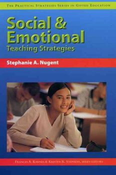 Social & Emotional Teaching Strategiessocial 