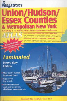 Hagstrom Union/Hudson/Essex Counties & Metropolitan New Yorkhagstrom 