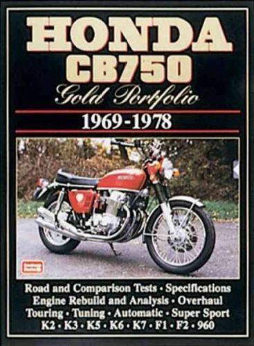 Honda Cb750 1969-78 Gold Portfoliohonda 