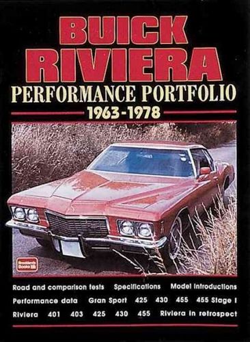 Buick Riviera 1963-78 Performance Portfoliobuick 