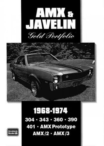 Amx & Javelin 1968-1974 Gold Portfolioamx 