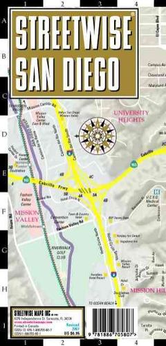 Streetwise San Diego Pocket Mapstreetwise 