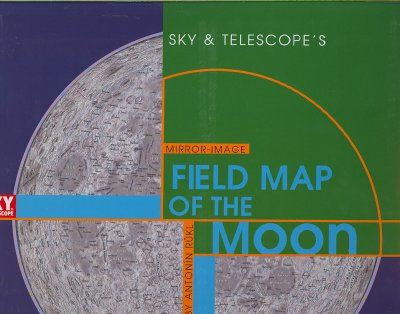 Sky & Telescope's Mirror-Image Field Map of the Moonsky 