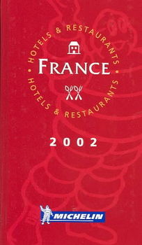 Michelin Red Guide 2002 Francemichelin 