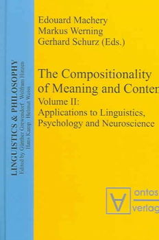 Compositionality of Meaning And Contentcompositionality 