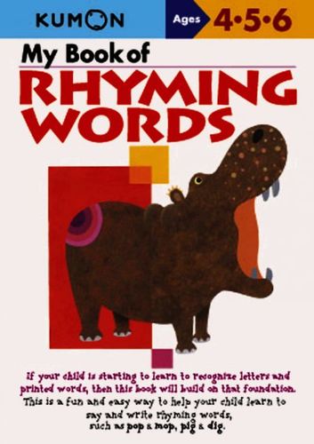 My Book Of Rhyming Wordsbook 