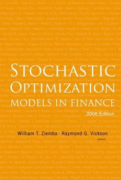 Stochastic Optimization Models in Finance 2006stochastic 