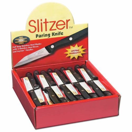 Slitzer&trade; 60pc Paring Knives in Countertop Displayslitzer 