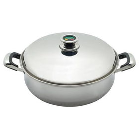 Thermo Control 12-Element Deep Skillet with High Dome Cover from Chef&apos;s Secret&reg; by Maxam&reg;thermo 