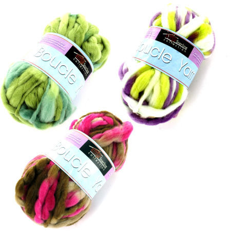 Color-Gradient Boucle Yarn Case Pack 24boucle 