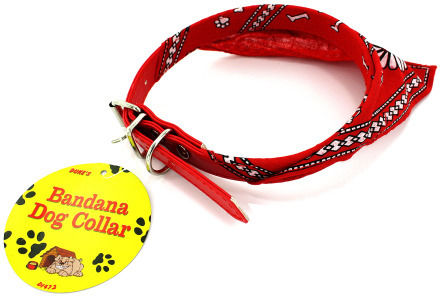Dog Collar with Bandana Case Pack 25dog 