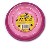 Cat Bowl 4 Asst Colors Case Pack 48