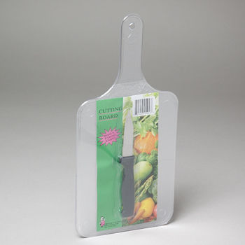 Plastic Cutting Board with Bonus Knife Case Pack 72cutting 