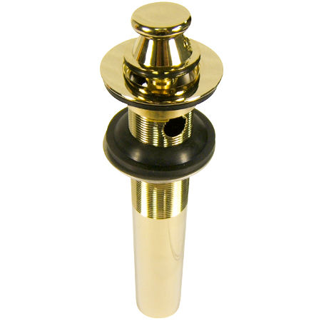 Kingston Brass Kingston Braass Lift and Turn Sink Drain KB3002, Polished Brass