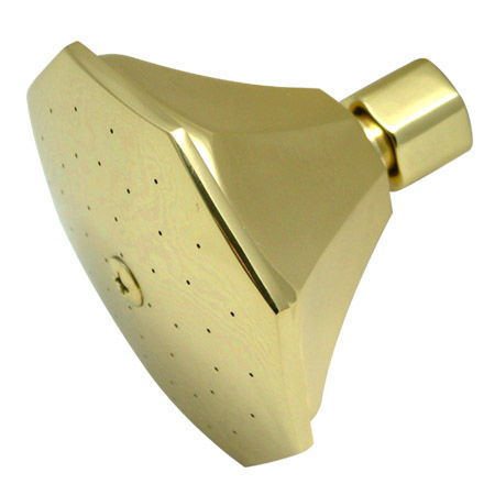 Kingston Brass 4 in. Diameter Brass Shower Head P40PB, Polished Brass