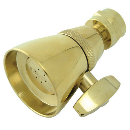 Kingston Brass 1 3/4 in. Diameter Brass Shower Head K131A2, Polished Brass