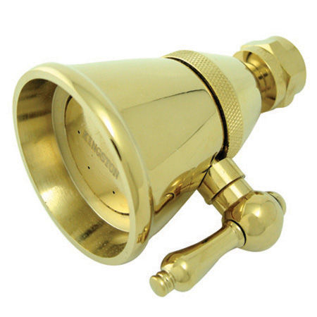 Kingston Brass 2 1/4 in. Diameter Brass Shower Head K132C2, Polished Brass
