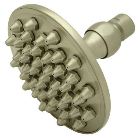 Kingston Brass 4 3/4 in. Diameter Brass Shower Head K134A8, Satin Nickel