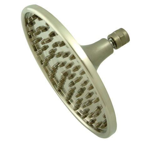 Kingston Brass 8 in. Diameter Brass Rain Drop Shower Head K128A8, Satin Nickel