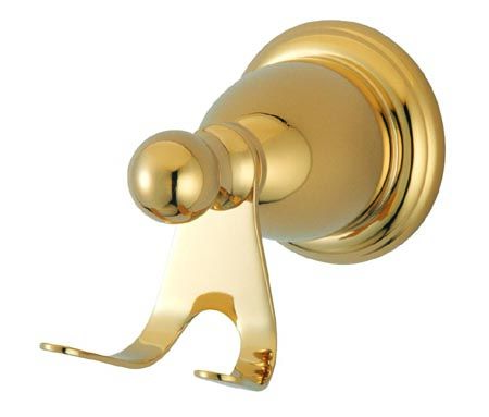 Kingston Brass Decorative Robe Hook BA1757PB, Polished Brass