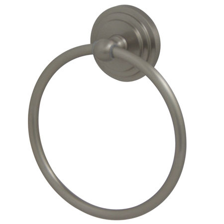 Kingston Brass Milano Towel Ring BA2714SN, Satin Nickelkingston 