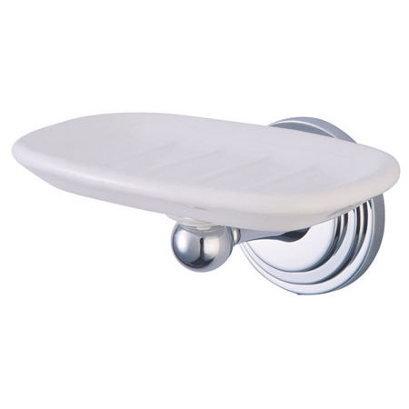 Kingston Brass Decorative Wall to Mount Soap Dish BA2715C, Chrome