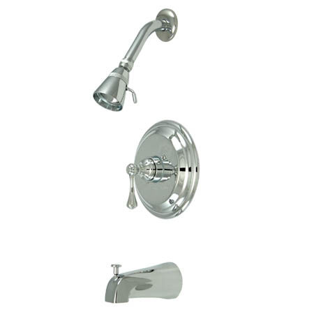 Kingston Brass Pressure Balance Tub & Shower Faucet KB2631BL, Chromekingston 