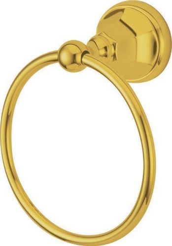 Kingston Brass Metropolitan Towel Ring BA4814PB, Polished Brass