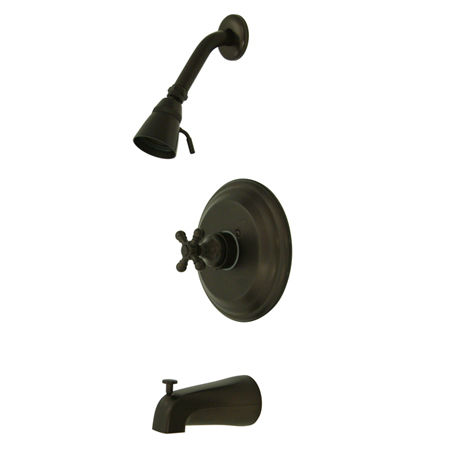 Kingston Brass Pressure Balance Tub & Shower Faucet KB2635BX, Oil Rubbed Bronze