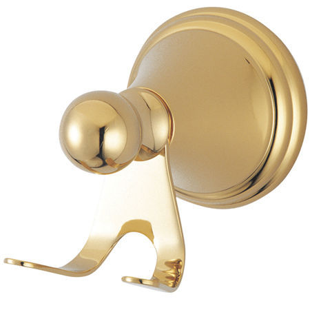 Kingston Brass Decorative Robe Hook BA2977PB, Polished Brass