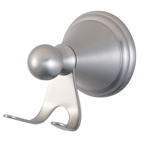 Kingston Brass Decorative Robe Hook BA2977SN, Satin Nickel