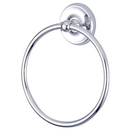 Kingston Brass Classic Towel Ring BA314C, Chrome