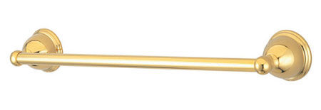 Kingston Brass 24 in. Decorative Towel Bar BA3961PB, Polished Brasskingston 