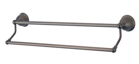 Kingston Brass 24 in. Dual Decorative Towel Bar BA3963ORB, Oil Rubbed Bronze