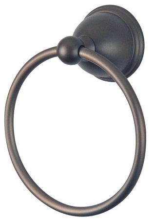 Kingston Brass Restoration Towel Ring BA3964ORB, Oil Rubbed Bronze