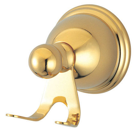 Kingston Brass Decorative Robe Hook BA3967PB, Polished Brass