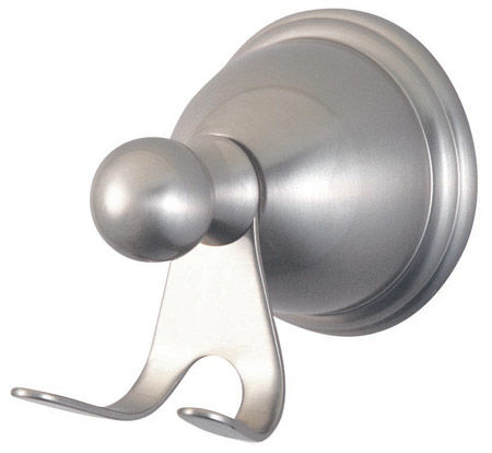 Kingston Brass Decorative Robe Hook BA3967SN, Satin Nickel