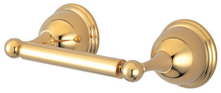 Kingston Brass Decorative Tissue Holder BA3968PB, Polished Brass