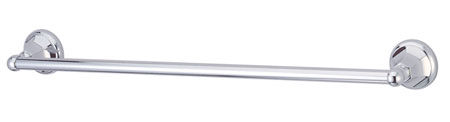 Kingston Brass 24 in. Decorative Towel Bar BA4811C, Chrome