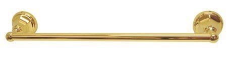 Kingston Brass 24 in. Decorative Towel Bar BA4811PB, Polished Brass