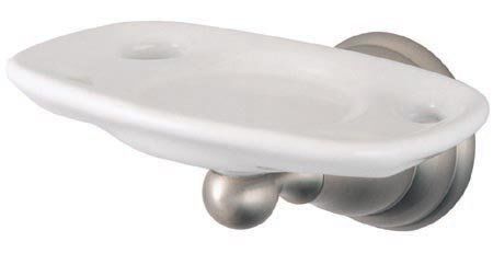 Kingston Brass Decorative Toothbrush & Tumbler Holder BA5566SN, Satin Nickel