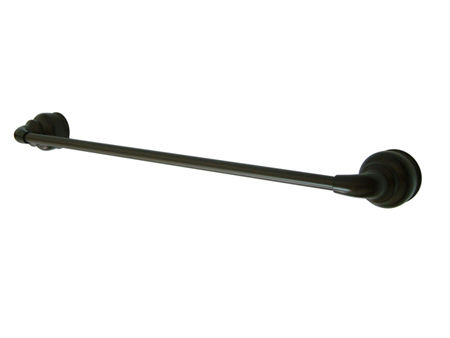 Kingston Brass 24 in. Decorative Towel Bar BA601ORB, Oil Rubbed Bronze