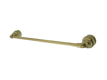 Kingston Brass 24 in. Decorative Towel Bar BA601PB, Polished Brasskingston 