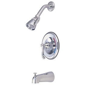 Kingston Brass Presure Balanced Tub Shower Faucet KB8631FL, Chrome