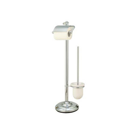 Kingston Brass Free Standing Toilet Paper Holder CC2011, Chromekingston 